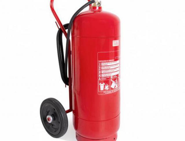 Extintor carreta água 75l A