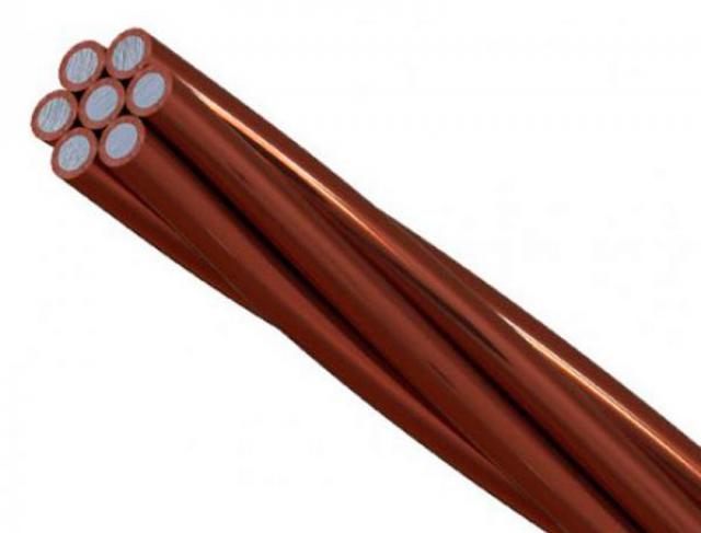 Cabo bimetálico cobreado 35mm